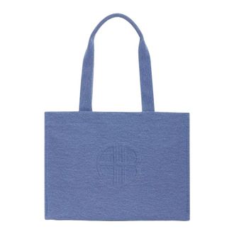 Anine Bing Tote Bags, female, Blue, Size: ONE SIZE Tote Bags