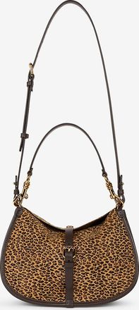Etro Schultertasche mit Leopardenprint Pony M