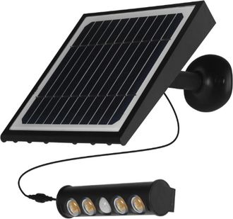 Wonderlamp Wonderlamp - Foco Exterior Led Solar Con Sensor Mezco (8w)