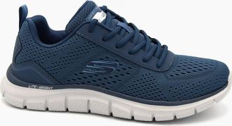 Skechers Mens 232758 TRACK LESHUR MENS TRAINERS - Blue - Size: 5.5