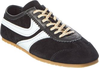 Dries Van Noten Suede & Leather Paneled Sneaker