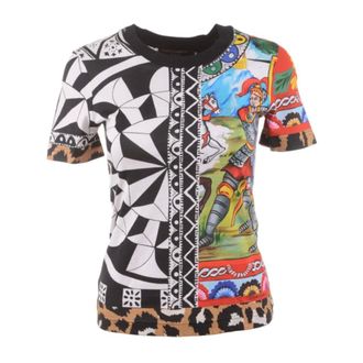 Dolce & Gabbana Dames, Tops, Veelkleurig, Maat: XS
