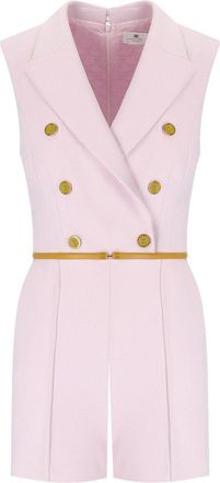 Elisabetta Franchi TUTA CORTA CON BOTTONI QUARZO CURRY ELISABETTA FRANCHI