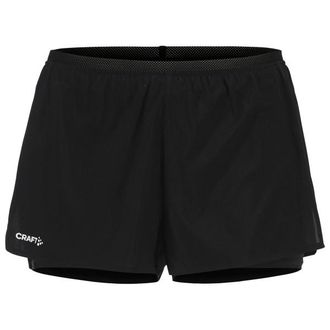 Craft Race Day Split Shorts Laufshorts f&uuml;r Herren | schwarz