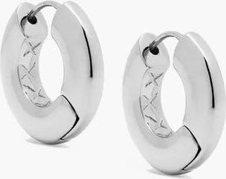 Yoj Sirso Maxi Chubby Hoop Earrings in Silver at Nordstrom
