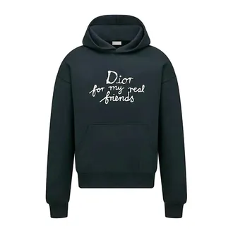 Dior Hoodies, male, Blue, Size: XL Maglia