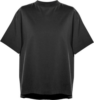 H&eacute;st Zwart Jersey T-shirt Nellie Model - Dames - T-shirts - Zwart - 2XL - Katoen - Tops