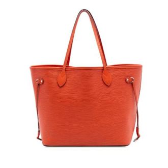 Louis Vuitton Pre-owned Tote Bags, female, Orange, Size: ONE SIZE Pre-owned Neverfull MM