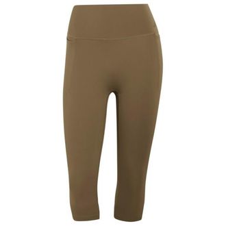 adidas Optim&eacute; Workout Contour Capri Leggings Leggings f&uuml;r Damen | braun