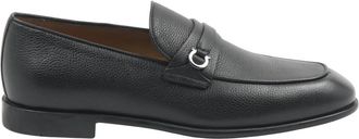 Ferragamo Desio Loafers - Heren - Loafers - Zwart - 39 EU - Schoenen