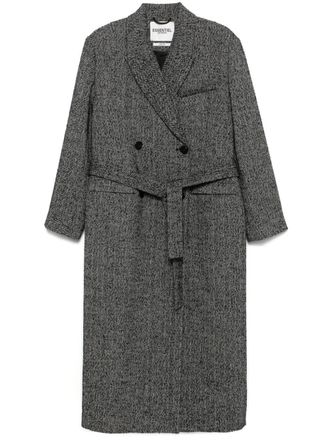 Essentiel Glide coat - women - other fibers/Wool/Polyester/Polyester/Viscose - M - Black