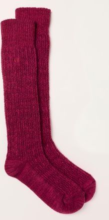 Fat Face FatFace Burgundy Super Soft Socks
