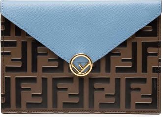 Fendi Pre-owned Clutches, female, Brown, Size: ONE SIZE Pre-owned Envelope Clutch
