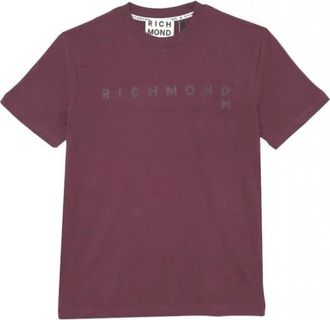 John Richmond Heren, Tops, Paars, Maat: S