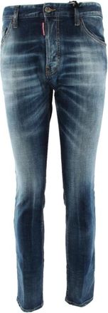 Dsquared2 Cool Guy Jeans - Heren - Slim Fit Jeans - Blauw - L - Katoen - Jeans