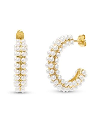 Bruno Magli Plated Earrings