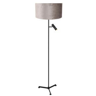 Steinhauer Steinhauer - L&aacute;mpara De Pie - Stang - Negro - Metal Textil - &Oslash;