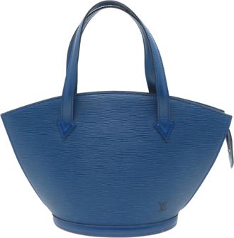 Louis Vuitton Blue Epi Leather Tote Bag (Pre-Owned)