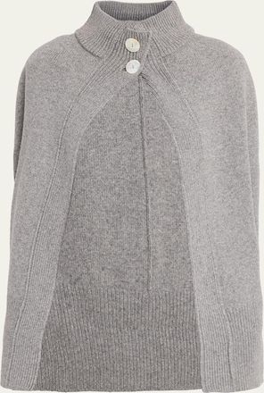 Nackiy&eacute; Roxalena Cashmere and Wool Knit Cape
