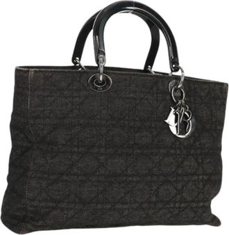 Dior Pre-owned Tote Bags, female, Black, Size: ONE SIZE Pre-owned Vintage Tote Bag