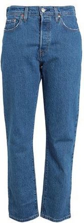 Levi's 501 CROP MED - WORN IN