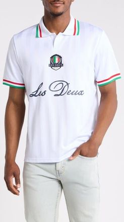 Les Deux Italy Football Jersey in Light Ivory at Nordstrom, Size Xx-Large