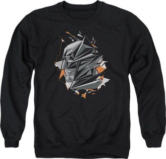 Gildan Batman V Superman Bat Head Tech Adult Crewneck Sweatshirt