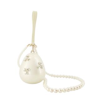 Simone Rocha Micro Egg Crossbody - - Bags - Donna - Beige - ONE SIZE