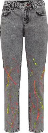 Philipp Plein Skinny Jeans - Dames - Cropped Jeans - Grijs - W26 - Jeans