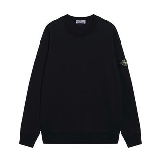 Stone Island 6100060 Sudadera - Sweatshirts & Hoodies - Hombre - Negro - L