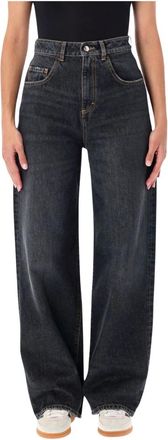 Icon Denim Los Angeles Poppy Wide Leg Jeans - Jeans - Mujer - Negro - W26