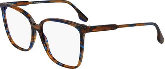 Victoria Beckham Blue Acetate Glasses Womens (Frames)