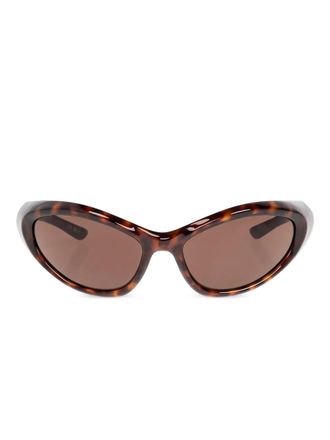 Balenciaga Sporty B sunglasses - Brown
