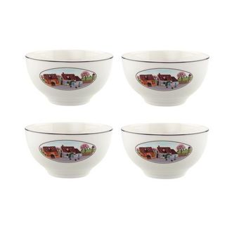 Villeroy & Boch Design Naif Rice Bowl Set of 4 in None at Nordstrom
