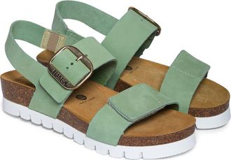 Plakton Condor Slingback Sandal in Mint Nobuck at Nordstrom Rack, Size 10Us / 41Eu