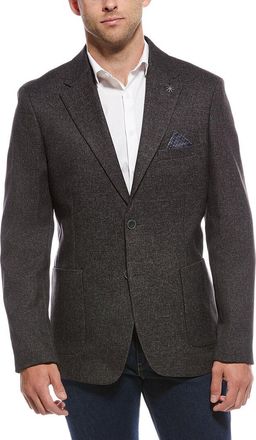 Report Collection Glen Woven Sport Coat