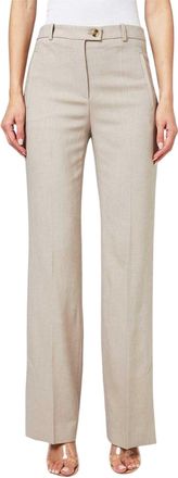 HUGO BOSS Dames/Dames Getailleerde Broek (Beige)