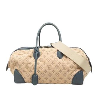 Louis Vuitton Pre-owned Handbags, female, Beige, Size: ONE SIZE Pre-owned Speedy