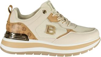 Laura Biagiotti Sportschoen - Dames - Sneakers - Beige - 40 EU - Polyester - Schoenen