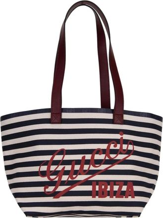 Gucci Tote Bag - Dames - Shoppers - Zwart - ONE Size - Leer - Tassen