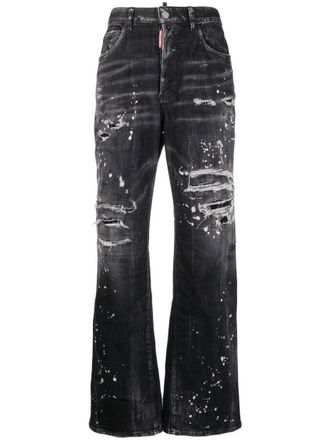Dsquared2 Black Roadie Denim Jeans
