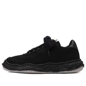 Miharayasuhiro WAYNE OG Sole Canvas Low-top Sneaker Black A10FW720-BLKBLK