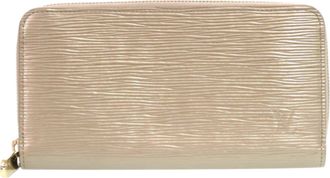 Louis Vuitton Champagne Gold Epi Leather Long Wallet (Bi-Fold) (Pre-Owned)
