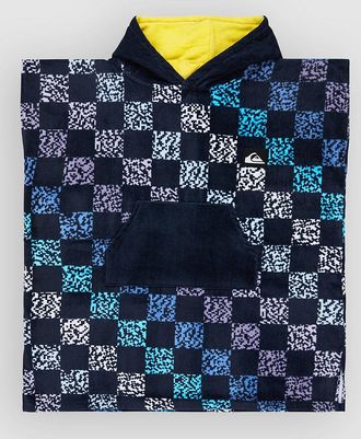 Quiksilver Hoody Surf Poncho blauw