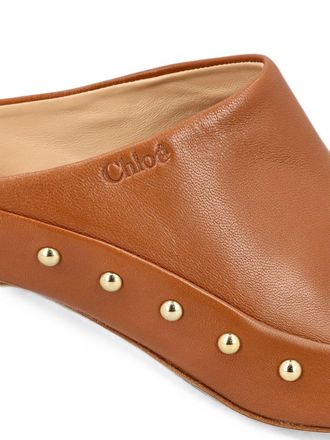 Chlo&eacute; Junie Mule - Tan