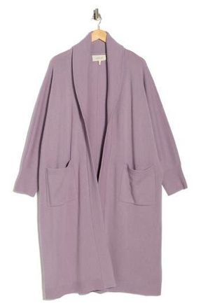 The Great. The Easy Cashmere Duster in Sugar Plum at Nordstrom Rack, Size 0 (Fits Like 0-2 Us)