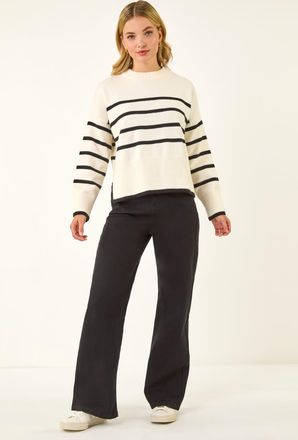 DUSK Stripe Knit Jumper