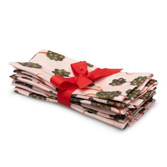 La DoubleJ Patterned napkin set Woman One Size