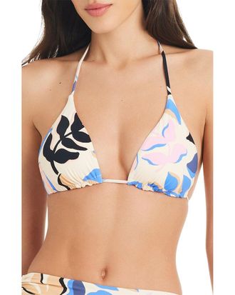 Red Carter Day Dreaming Triangle Top