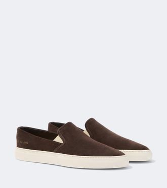 Common Projects Suede slip-on shoes